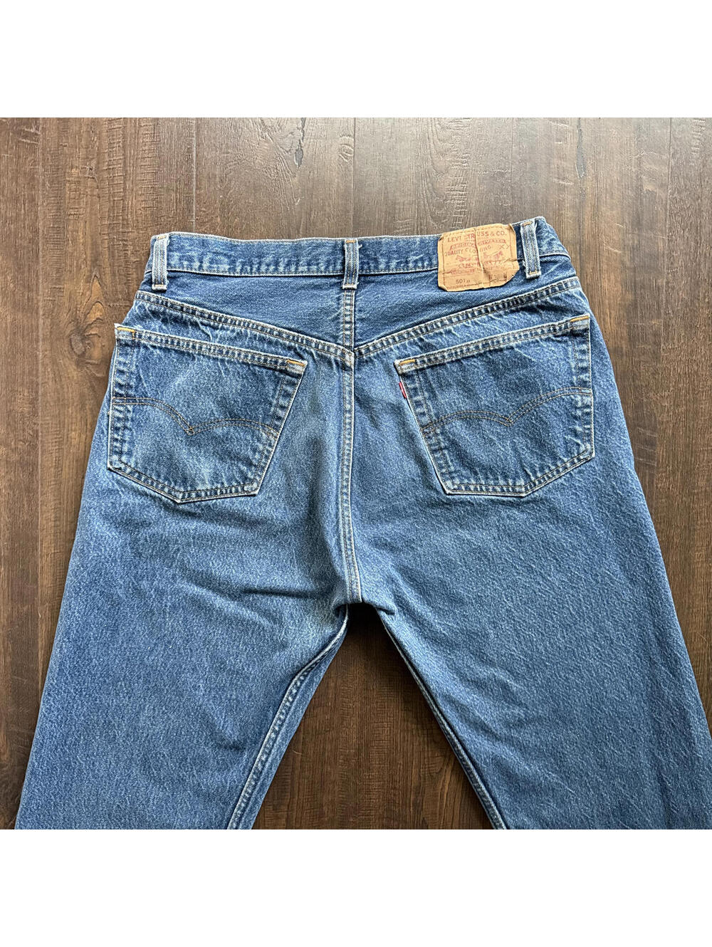 Vintage Levi 501xx 0117 Jeans 33x33 Buttonfly USA Cotton wpl 423 Men Unisex